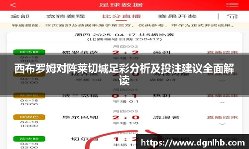 西布罗姆对阵莱切城足彩分析及投注建议全面解读